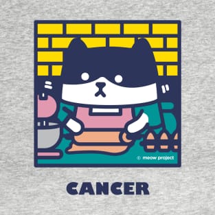 Quarantine Cat Zodiac Signs: Cancer cat T-Shirt